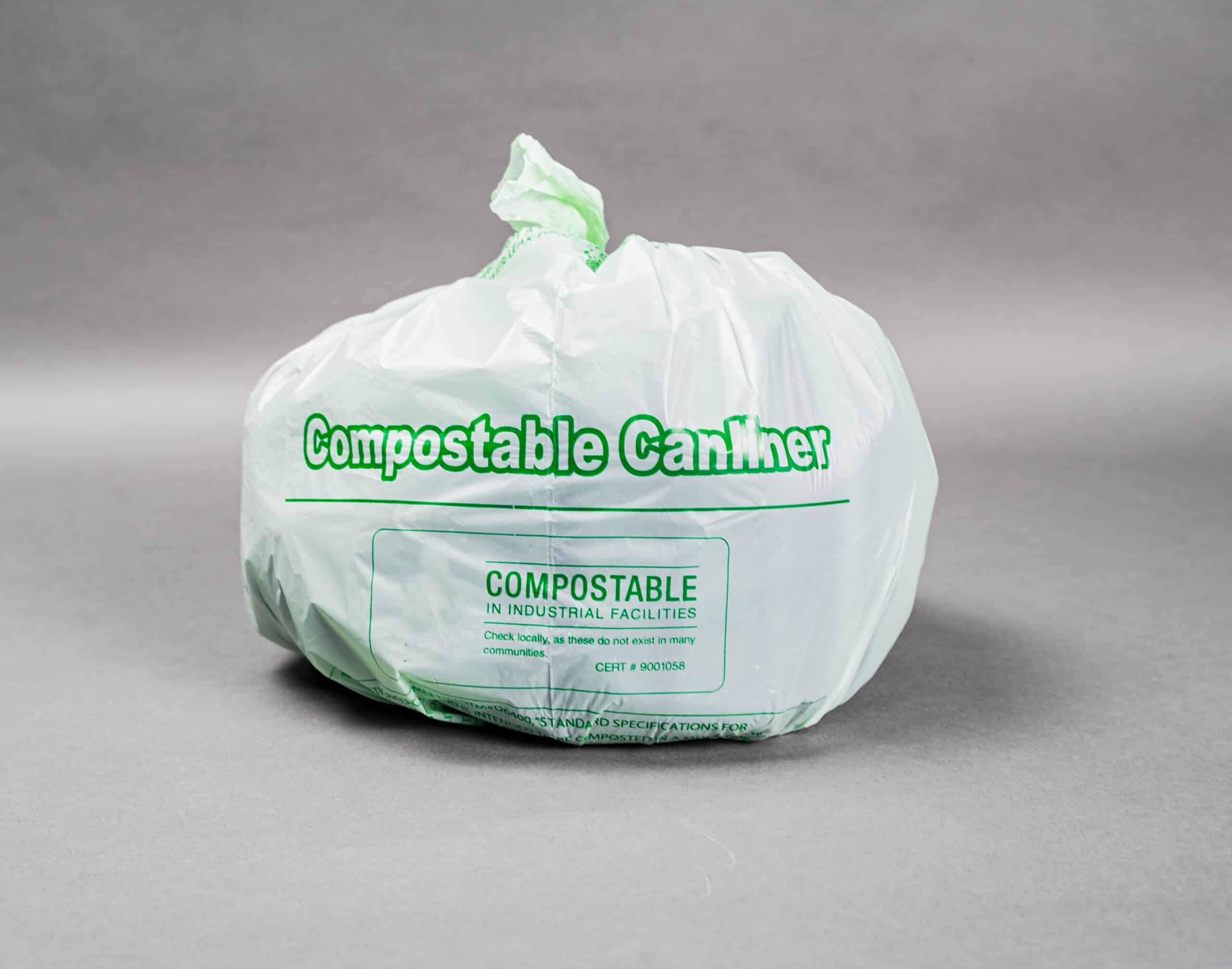 Biodegradable restaurant bags with custom prints