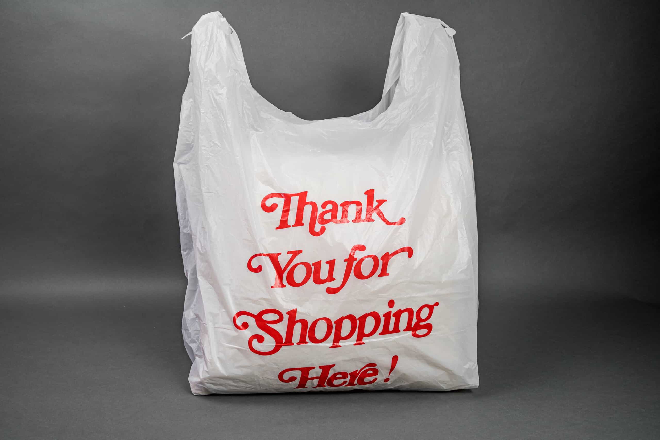 Custom biodegradable plastic shopping bags for retailers